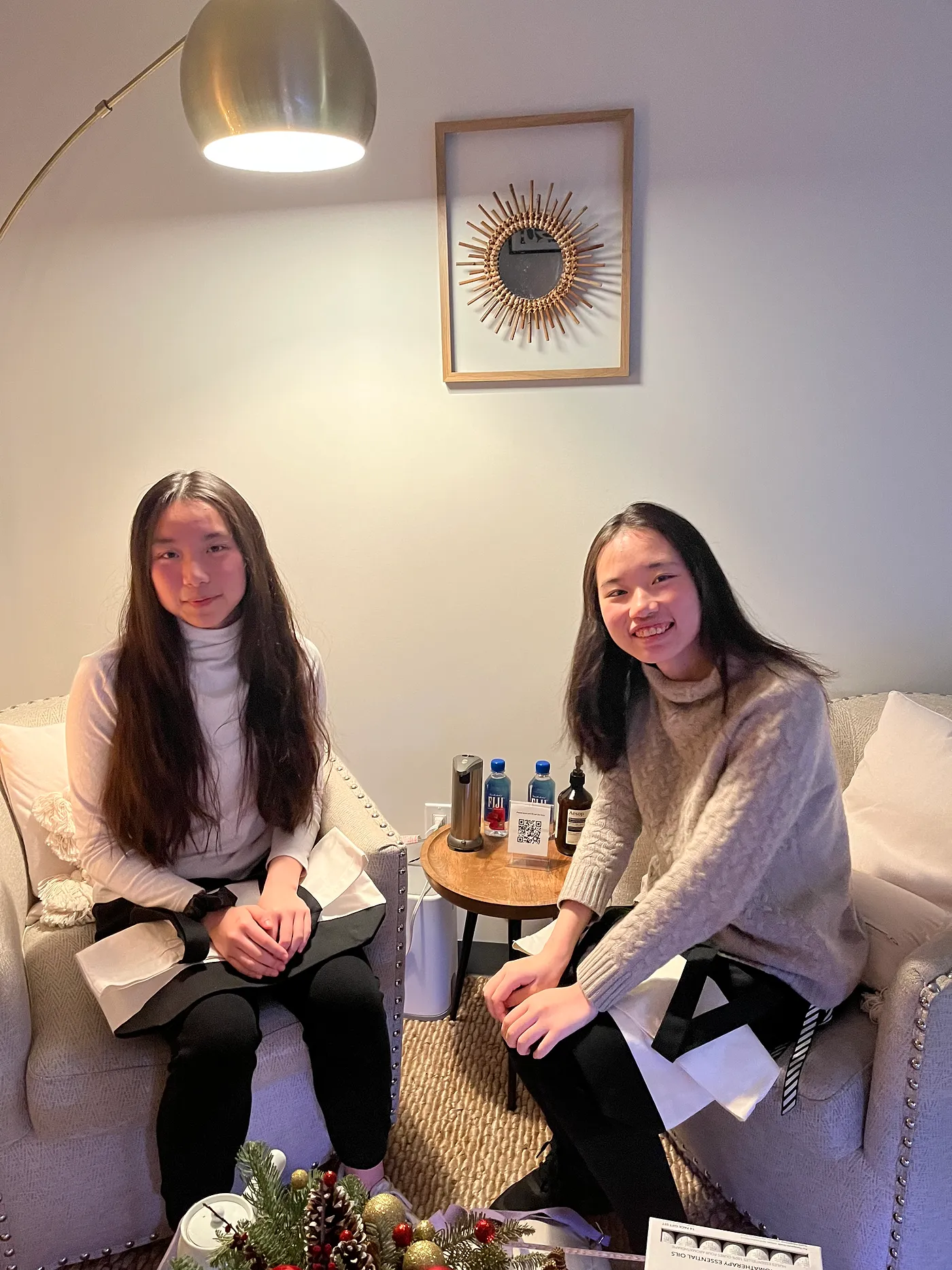 Guests relaxing in our lounge